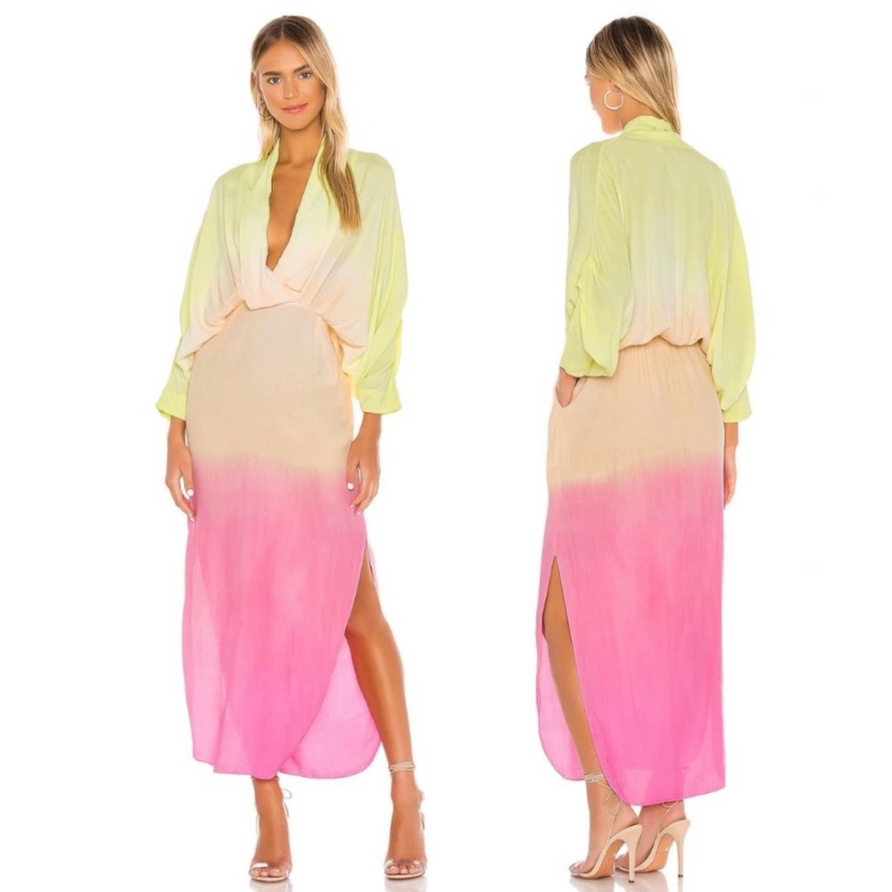 SWF Sunset Ombré Maxi Dress
